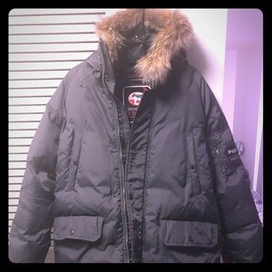 Real fur Pajar parkar Canada size L unisex
